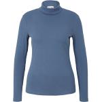 Blaue Tom Tailor Rollkragenshirts für Damen Größe S 