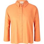 Reduzierte Orange Tom Tailor Hemdblusen für Damen Größe L 