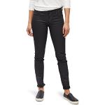 Schwarze Tom Tailor Carrie Slim Fit Jeans mit Reißverschluss aus Denim für Damen Weite 30 