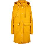 Reduzierte Gelbe Wasserdichte Tom Tailor Regenmäntel für Damen Größe XS für den für den Winter 