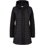 Reduzierte Schwarze Gesteppte Tom Tailor Ocean Damensteppmäntel & Damenpuffercoats Größe S für den für den Winter 