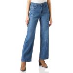 Blaue Loose Fit Tom Tailor Denim High Waist Jeans aus Denim für Damen Weite 31 