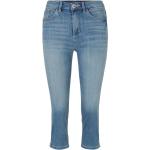 Reduzierte Blaue Tom Tailor Capri-Jeans aus Denim für Damen 