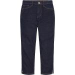 Reduzierte Blaue Unifarbene Tom Tailor Capri-Jeans aus Denim für Damen Größe XXL 
