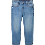 Blaue Unifarbene Tom Tailor Capri-Jeans für Damen Größe XXL 