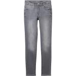 Graue Unifarbene Tom Tailor Skinny Jeans aus Denim für Damen Größe XS 