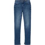 Reduzierte Blaue Unifarbene Tom Tailor Slim Fit Jeans aus Denim für Damen Weite 31, Länge 30 