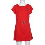 Reduzierte Rote Tom Tailor Jerseykleider aus Jersey für Damen Größe S 