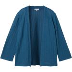 Blaue Unifarbene Tom Tailor Damencardigans Größe XS 