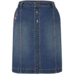 Bestickte Tom Tailor Mini Jeans-Miniröcke aus Denim für Damen Größe S 
