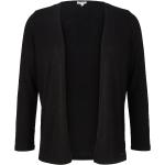 Reduzierte Schwarze Unifarbene Tom Tailor Damencardigans Größe XL 