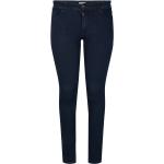 Blaue Tom Tailor Skinny Jeans aus Denim für Damen Größe XXL 