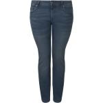 Blaue Tom Tailor Slim Fit Jeans aus Denim für Damen Größe XXL 
