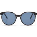 Reduzierte Blaue Tom Tailor Runde Retro Sonnenbrillen für Damen 