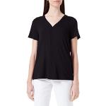 Reduzierte Schwarze Tom Tailor V-Ausschnitt T-Shirts für Damen Größe XL 