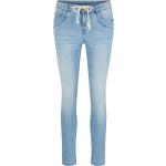 Reduzierte Blaue Unifarbene Tom Tailor Tapered Jeans aus Denim für Damen Größe XXL Weite 27, Länge 30 