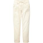 Weiße Tom Tailor Tapered Jeans aus Denim für Damen Größe M Weite 40, Länge 28 