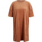 Braune Tom Tailor Denim Shirtkleider aus Denim für Damen Größe M 