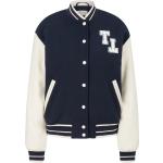 Reduzierte Blaue Tom Tailor Denim College-Jacken & Baseball-Jacken aus Denim für Damen Größe M für den für den Herbst 