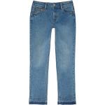 Reduzierte Blaue Unifarbene Tom Tailor Denim Slim Fit Jeans aus Denim für Damen 