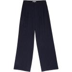 Reduzierte Blaue Gestreifte Tom Tailor Denim Wide Leg Jeans & Relaxed Fit Jeans aus Denim für Damen Größe L 