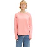 Reduzierte Pinke Langärmelige Tom Tailor Denim T-Shirts für Damen Größe S 