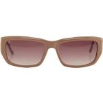 Braune Tom Tailor Denim Rechteckige Rechteckige Sonnenbrillen für Damen 