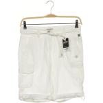 Reduzierte Weiße Tom Tailor Denim Jeans-Shorts aus Denim für Damen Größe XS 