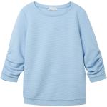 Reduzierte Blaue Tom Tailor Denim Damensweatshirts Größe S 
