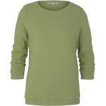 Reduzierte Grüne Tom Tailor Denim Damensweatshirts aus Denim Größe M 