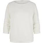Weiße Tom Tailor Denim Damensweatshirts Größe XL 