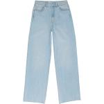 Blaue Tom Tailor Denim Wide Leg Jeans & Relaxed Fit Jeans aus Denim für Damen Größe XL 