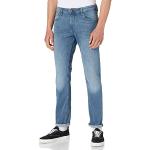 Reduzierte Blaue Tom Tailor Denim Slim Fit Jeans mit Reißverschluss aus Denim für Herren Weite 29 