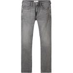 Graue Tom Tailor Denim Slim Fit Jeans aus Denim für Herren Weite 36, Länge 34 