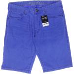 Reduzierte Blaue Tom Tailor Denim Jeans-Shorts aus Denim für Herren Übergrößen für den für den Sommer 