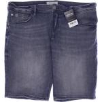 Reduzierte Blaue Tom Tailor Denim Jeans-Shorts aus Denim für Herren Übergrößen für den für den Sommer 