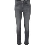 Graue Tom Tailor Denim Bio Slim Fit Jeans aus Denim für Herren Größe XL Weite 28, Länge 32 