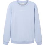 Blaue Tom Tailor Denim Bio Herrensweatshirts aus Denim Größe XXL 