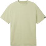 Grüne Unifarbene Tom Tailor Denim T-Shirts für Herren Größe S 