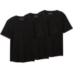 Schwarze Unifarbene Tom Tailor Denim T-Shirts für Herren Größe XL 3-teilig 