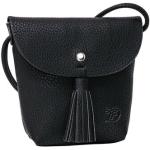 Schwarze Elegante Tom Tailor Denim Mini Handtaschen aus Denim mini 