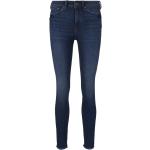 Blaue Tom Tailor Denim Hüftjeans & Low Waist Jeans mit Reißverschluss aus Denim für Damen Größe XXL 