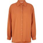 Orange Tom Tailor Denim Hemdblusen aus Denim für Damen Größe XS für den für den Frühling 
