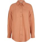 Orange Unifarbene Tom Tailor Denim Hemdblusen aus Denim für Damen Größe XS für den für den Frühling 