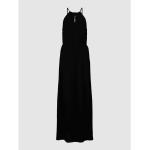 Schwarze Tom Tailor Denim Maxi Sommerkleider aus Viskose für Damen Größe XS 