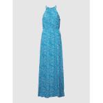 Blaue Tom Tailor Denim Maxi Sommerkleider aus Viskose für Damen Größe XS 