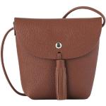 Braune Tom Tailor Denim Mini Handtaschen mit Fransen aus Denim für Damen 