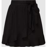 Schwarze Tom Tailor Denim Mini Sommerröcke aus Viskose für Damen Größe XS 