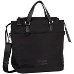 Shopper TOM TAILOR DENIM "CARRIE Zip tote bag L" schwarz Damen Taschen Handtaschen im sportlichen Design