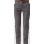 Graue Tom Tailor Denim Slim Fit Jeans mit Gürtel aus Baumwolle für Herren Weite 29, Länge 32 